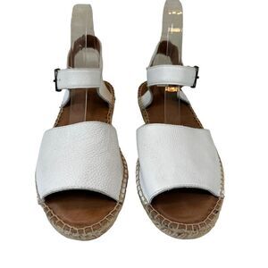 Soludos White Espadrille Sandals